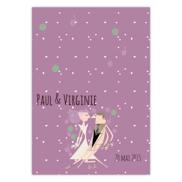 Faire-part Jazz A6