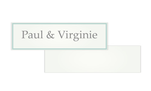 Papeterie de Mariage Old fashion - Etiquettes