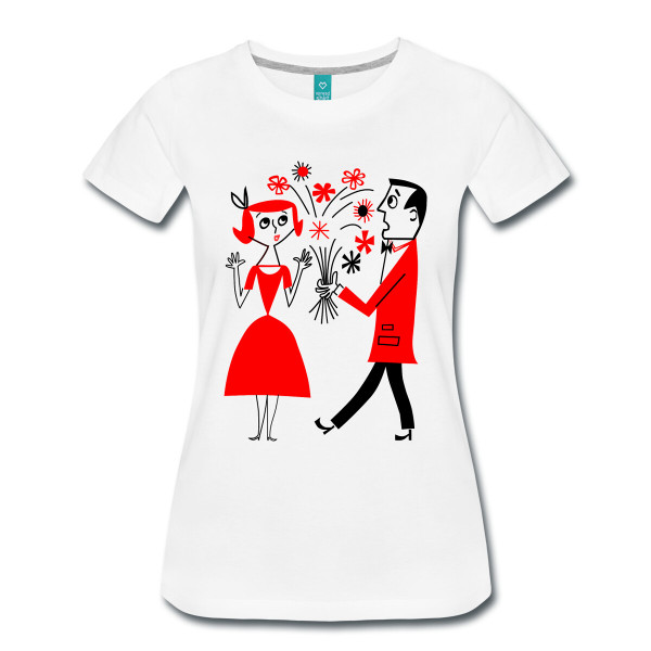 T-shirt Rétro femme
